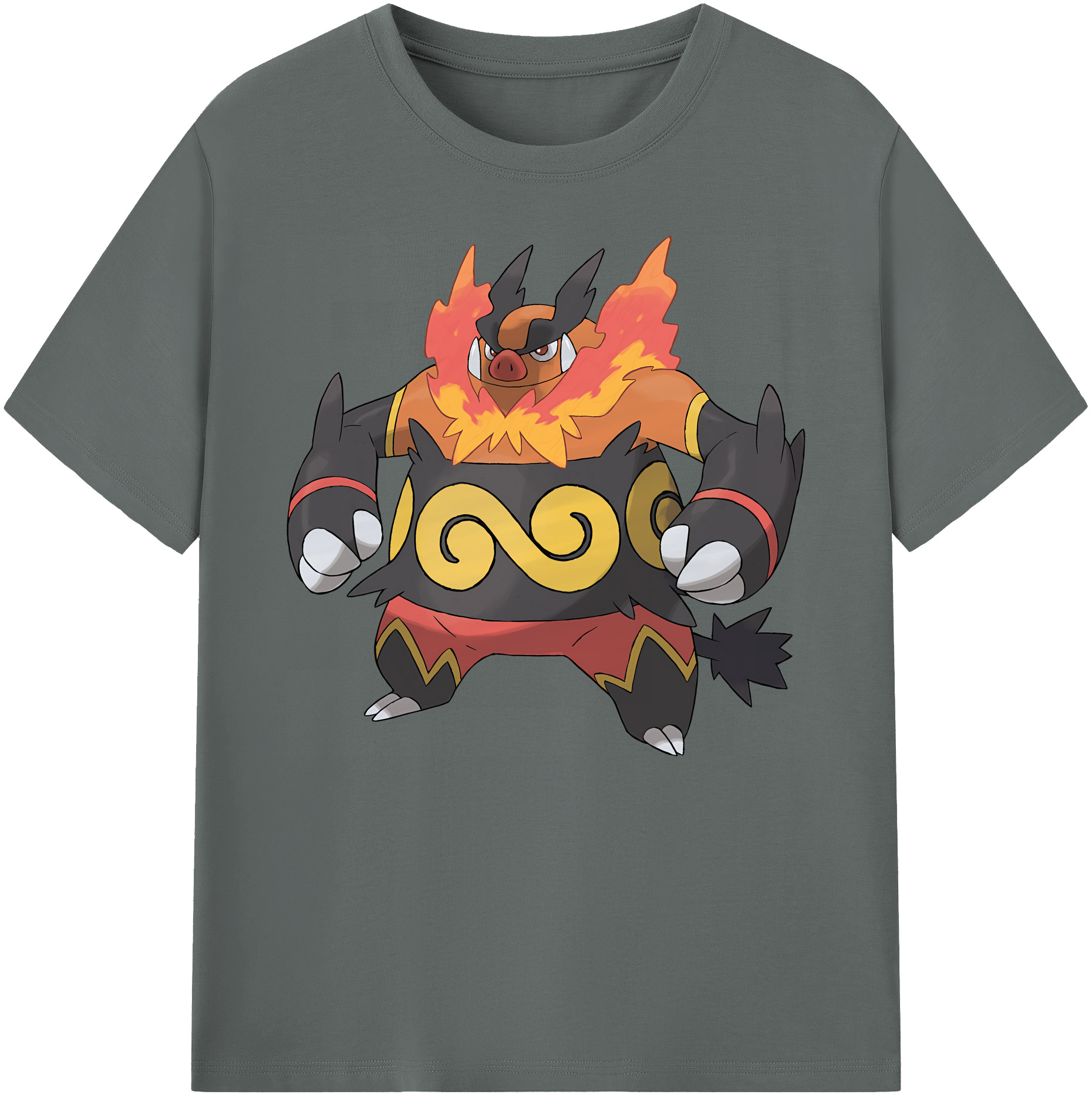（画像用） ポケットモンスター Pokémon 綿100％ メンズ半袖Tシャツ｜肌触りやわらか＆通気性